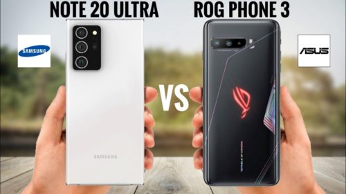 ASUS ROG Phone 3 vs Samsung Galaxy Note20 Ultra: Game Benchmarks including Genshin Impact