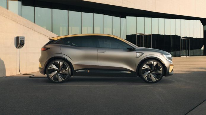 The Megane eVision Concept embodies the next generation of Renault family cars