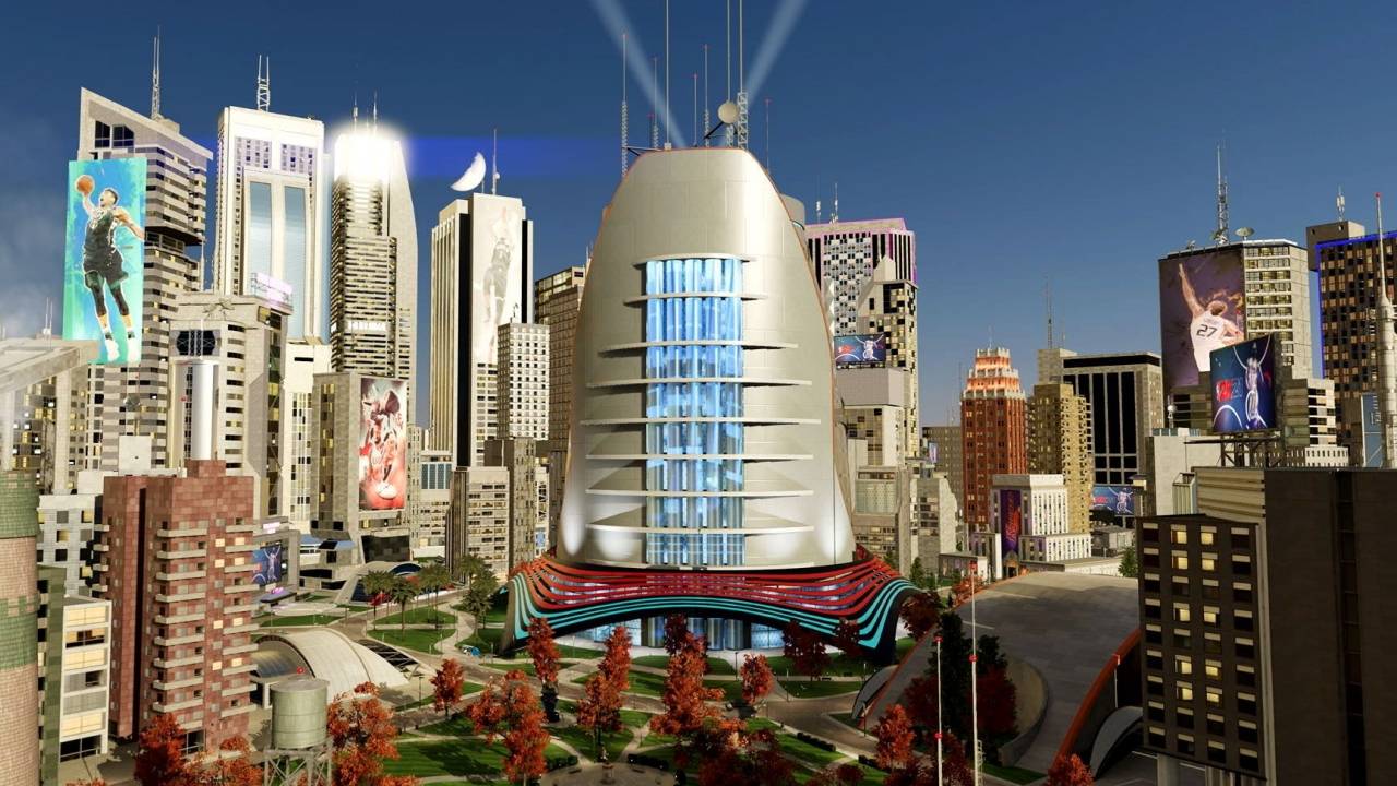NBA 2K21 The City gives the game an MMORPG spin