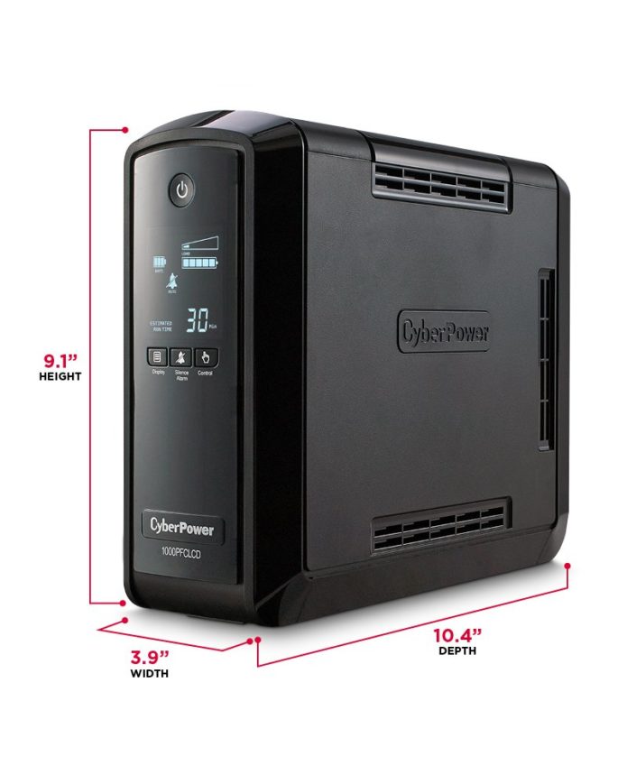 Cyberpower PFC Sinewave CP1000PFCLCD UPS review