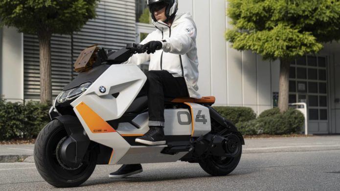 BMW Motorrad built an electric scooter fit for Akira