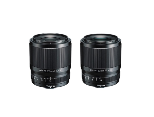 Tokina unveils 23mm and 33mm F1.4 atx-m series lenses for Fujifilm X-mount camera systems