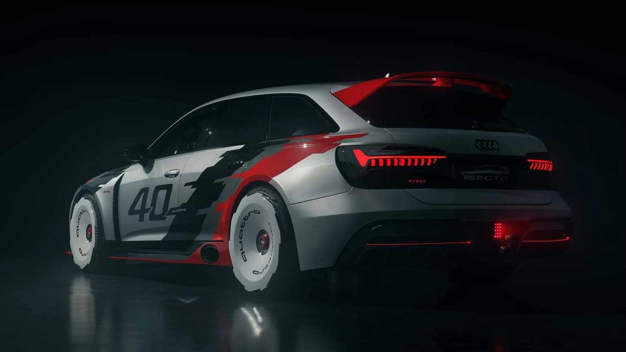 Audi RS6 GTO Is A Retro-Flavored Super Wagon With Side Exhaust