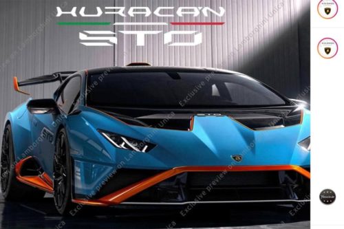 Lamborghini Huracan STO leaked