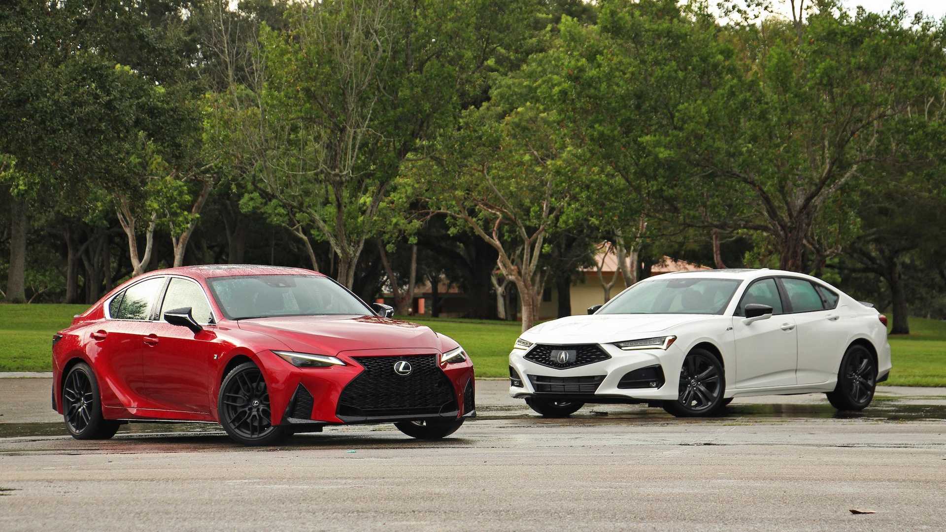 2021 Lexus IS Vs Acura TLX Comparison: Enticing Alternatives