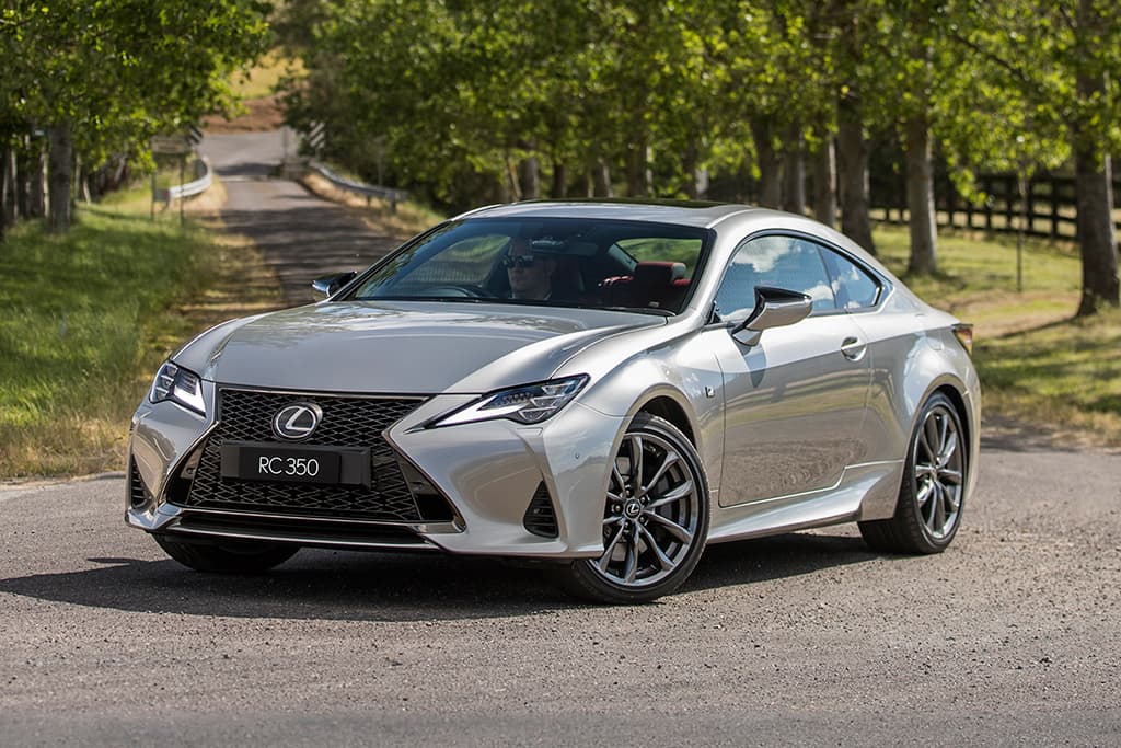 Lexus RC coupe moves up a notch
