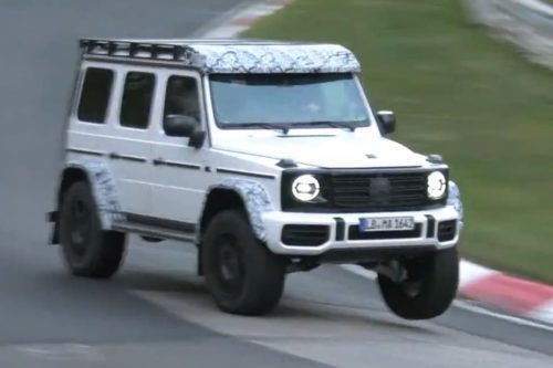 2021 Mercedes-AMG G-Class 4X4² hits the track