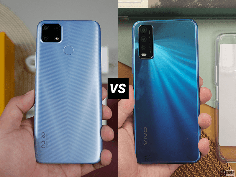 realme narzo 20 vs vivo Y20i: Budget smartphones under PHP 8,000