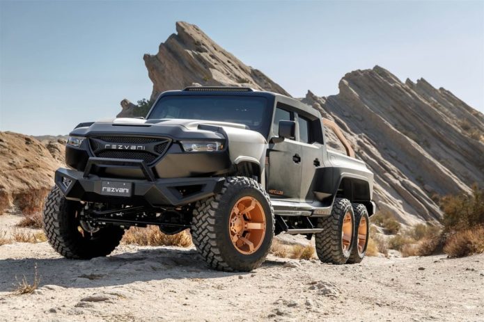 This 6-Wheel-Drive Truck Is Actually the Most Insane Jeep Wrangler Imaginable