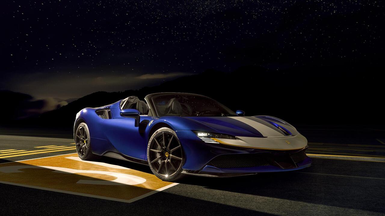 2021 Ferrari SF90 Spider: Italian plug-in hybrid supercar receives a folding hardtop roof