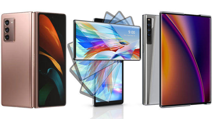Foldable, swivel or rollable smartphone display – Which is better?