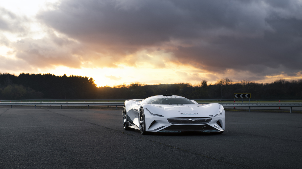 The Jaguar Vision Gran Turismo SV offers more power and twice the excitement