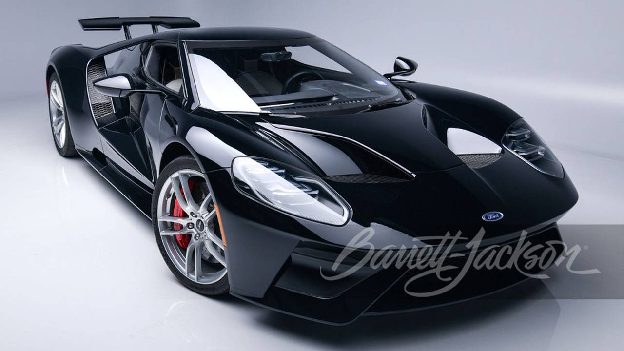 No reserve 2017 Ford GT with matching chronograph and trailer heads to auction