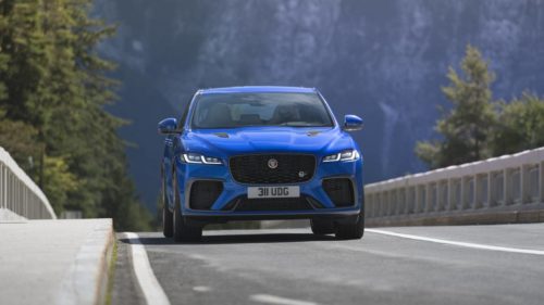 2021 Jaguar F-Pace SVR debuts with more torque, added speed, and better refinement