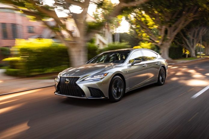 2021 Lexus LS500's Edgy Styling Belies Its Soft Side