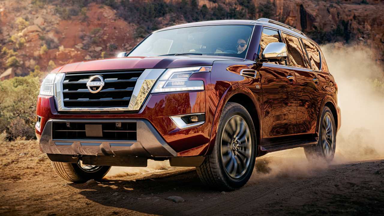 2021 Nissan Armada Debuts With A New Face, Lots Of Tech Upgrades