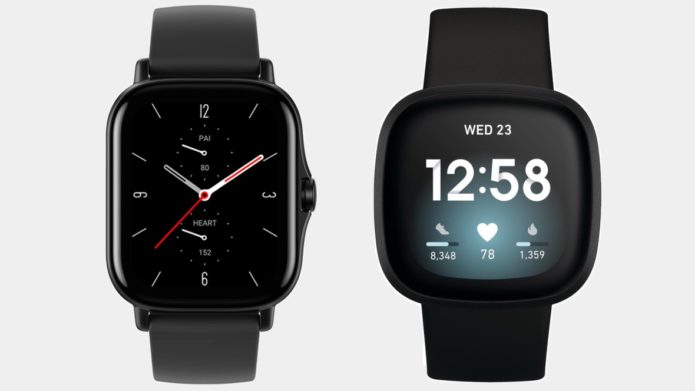 Amazfit GTS 2 v Fitbit Versa 3: fitness watches compared
