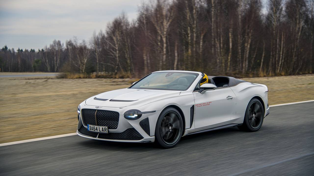 Bentley commences real-world testing of its ultra-exclusive Bacalar roofless GT