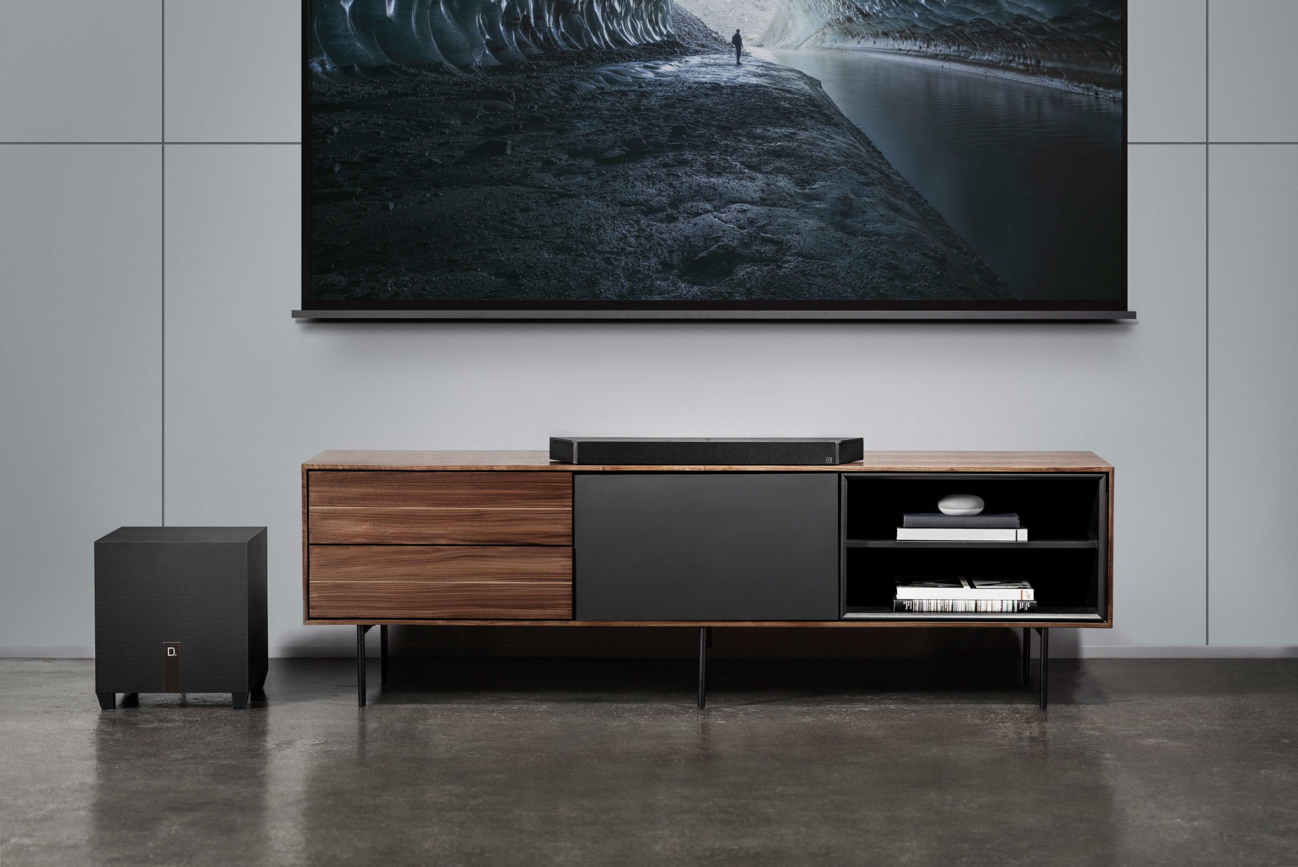 Definitive Technology's Studio 3D Mini is a tiny Dolby Atmos soundbar