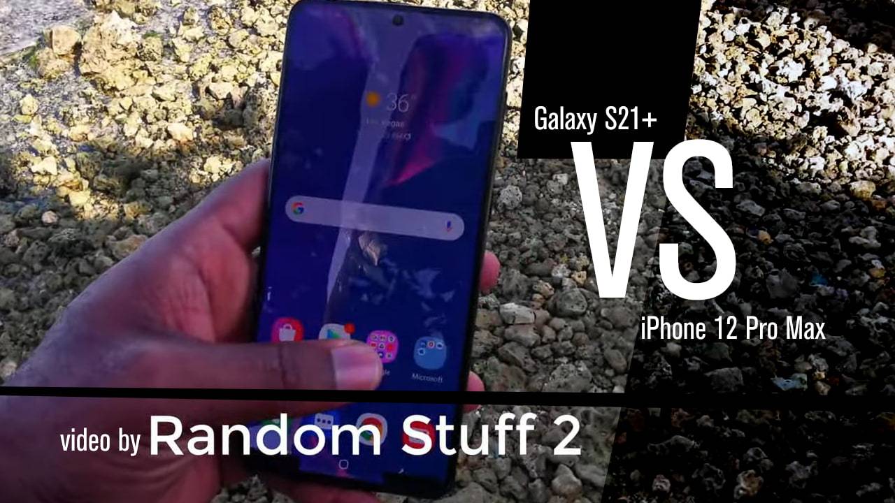 Galaxy S21+ leaked hands-on video pits cameras against iPhone 12 Pro Max
