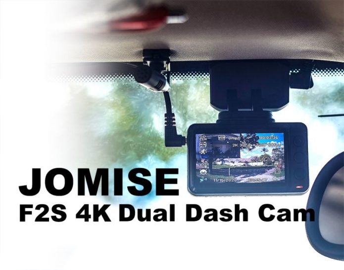 JOMISE F2S 4K Dual Dash Cam Review