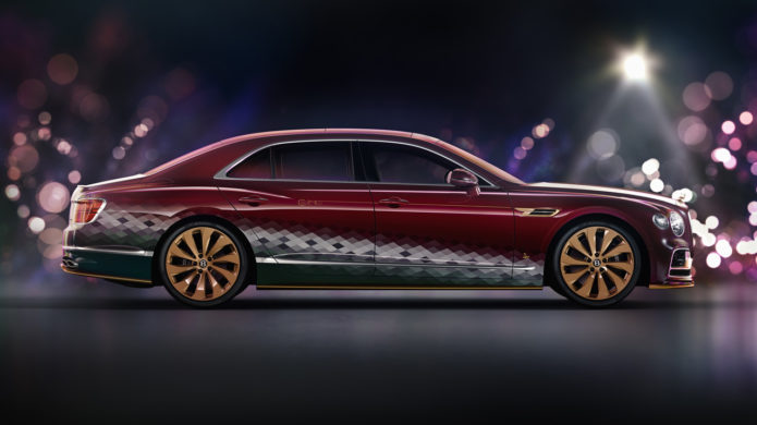 You better watch out: Santa’s new sleigh is a Bentley Flying Spur