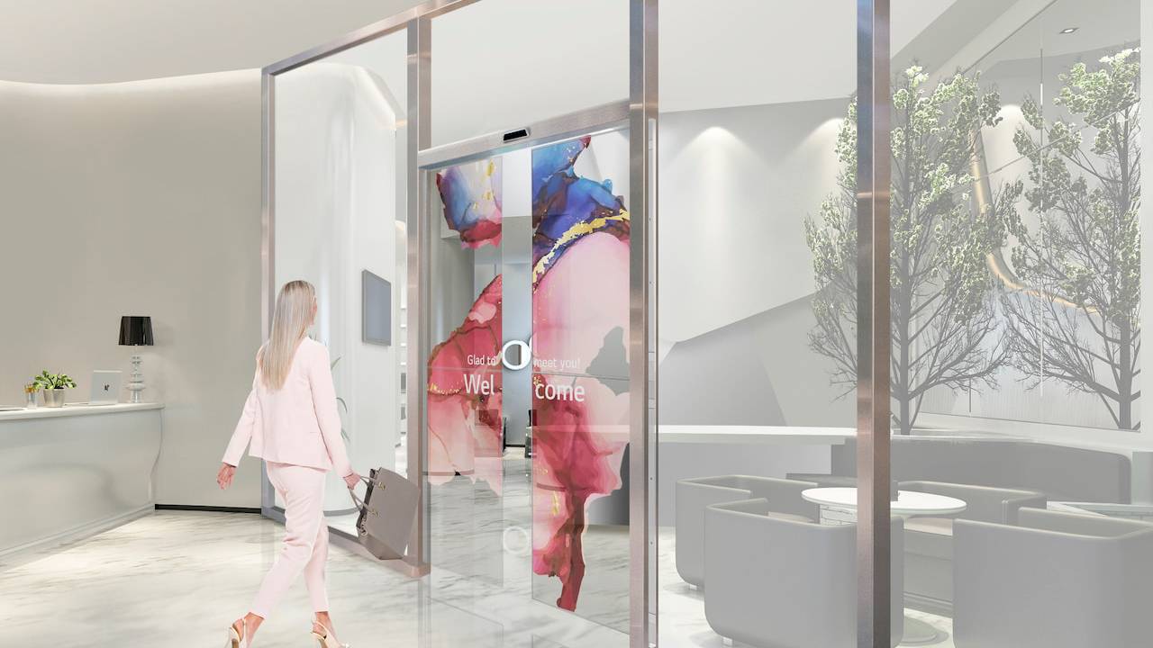 LG Display’s transparent OLED doors are movie-magic made real