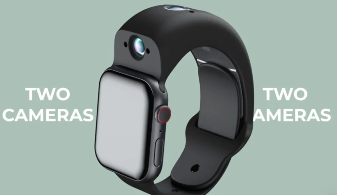 Want your Apple Watch to look huge and take photos? Meet Wristcam
