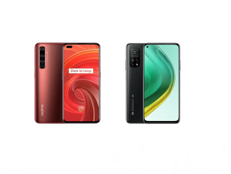 realme X50 Pro 5G vs Xiaomi Mi 10T Pro 5G specs comparison