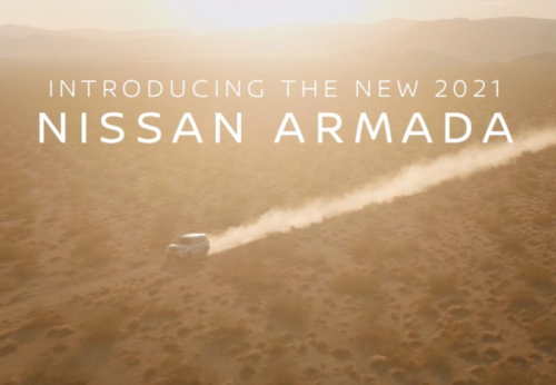 2021 Nissan Armada Kicks Up Dust in Teaser Video