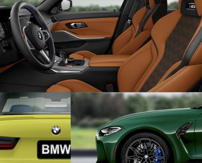 Explore the 2021 BMW M3 and M4's Crazy Color Combos