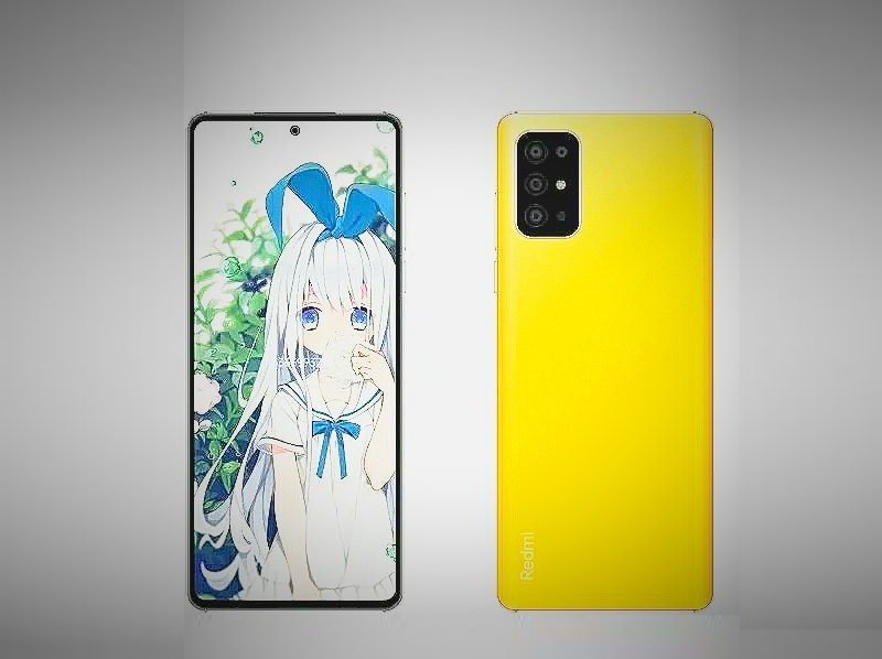 Alleged Redmi K40 Pro render showcases vertical rear camera layout, hole-punch selfie camera, and more