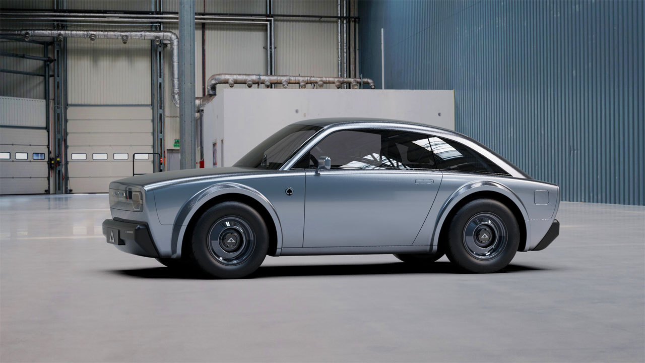 Alpha Ace Coupe is a very cool urban EV