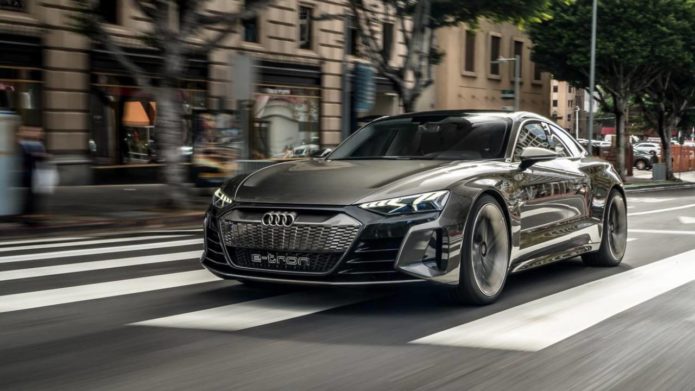 The Audi e-tron GT Concept was the best sort of bait-and-switch