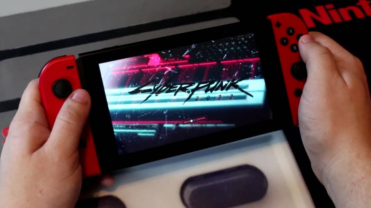 Cyberpunk 2077 runs on Nintendo Switch with Google Stadia hack