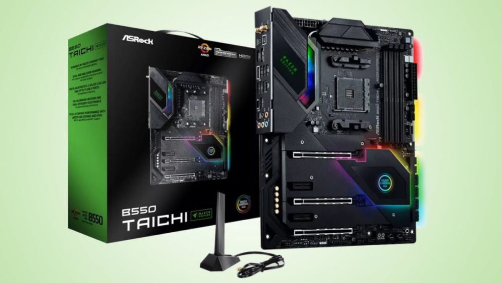 Asrock b550 taichi razer edition обзор