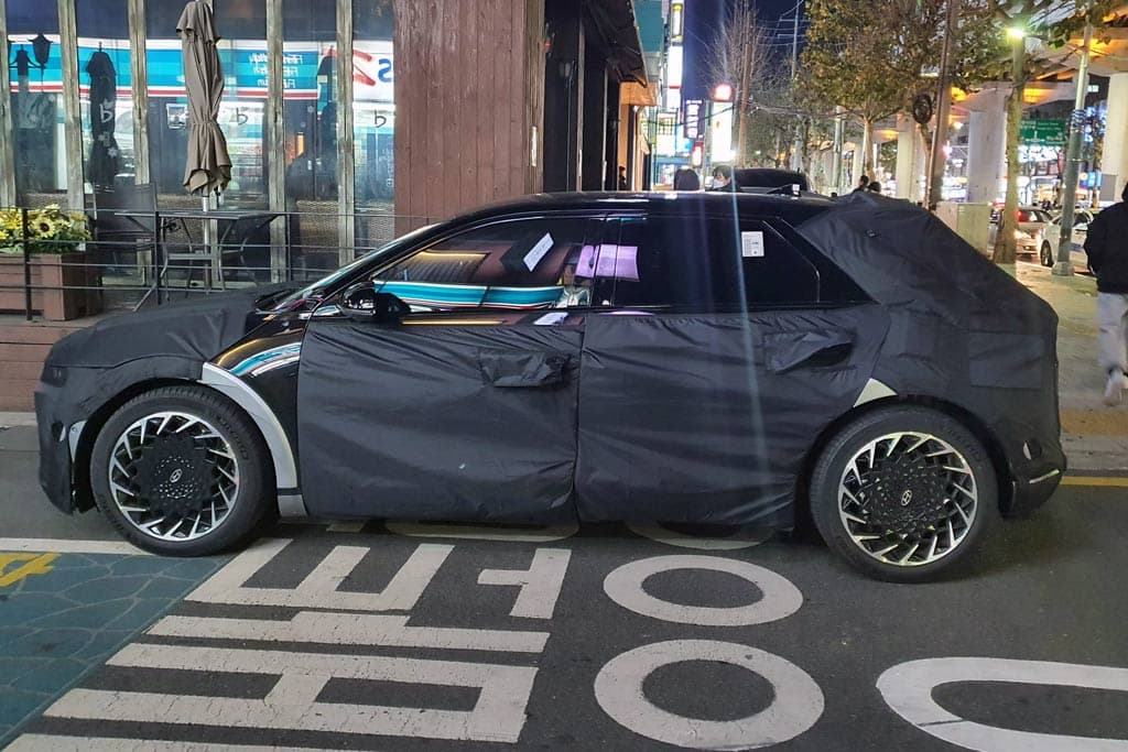 SPY PICS: IONIQ 5 breaks cover