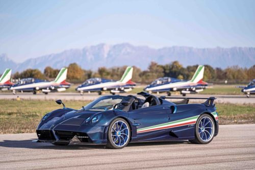 $6.7 Million Pagani Huayra Tricolore Honors Italian Air Force Aerobatics