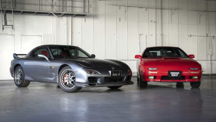 Mazda heritage parts program covers two more classic RX-7 models