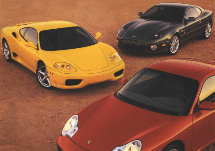 Tested: Aston vs. Ferrari vs. Porsche in the Year 2000