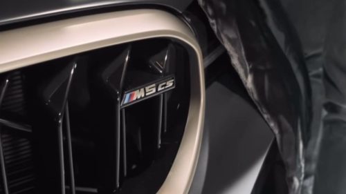 2021 BMW M5 CS tease confirms power and weight advantage