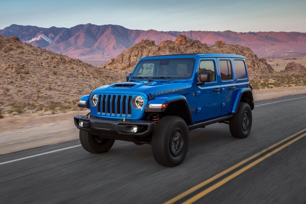 Jeep Wrangler V8 not coming here