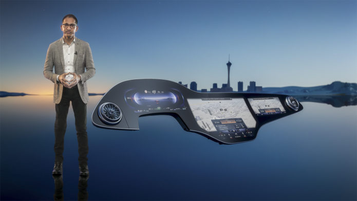 Mercedes-Benz MBUX Hyperscreen wows the virtual crowd at 2021 CES