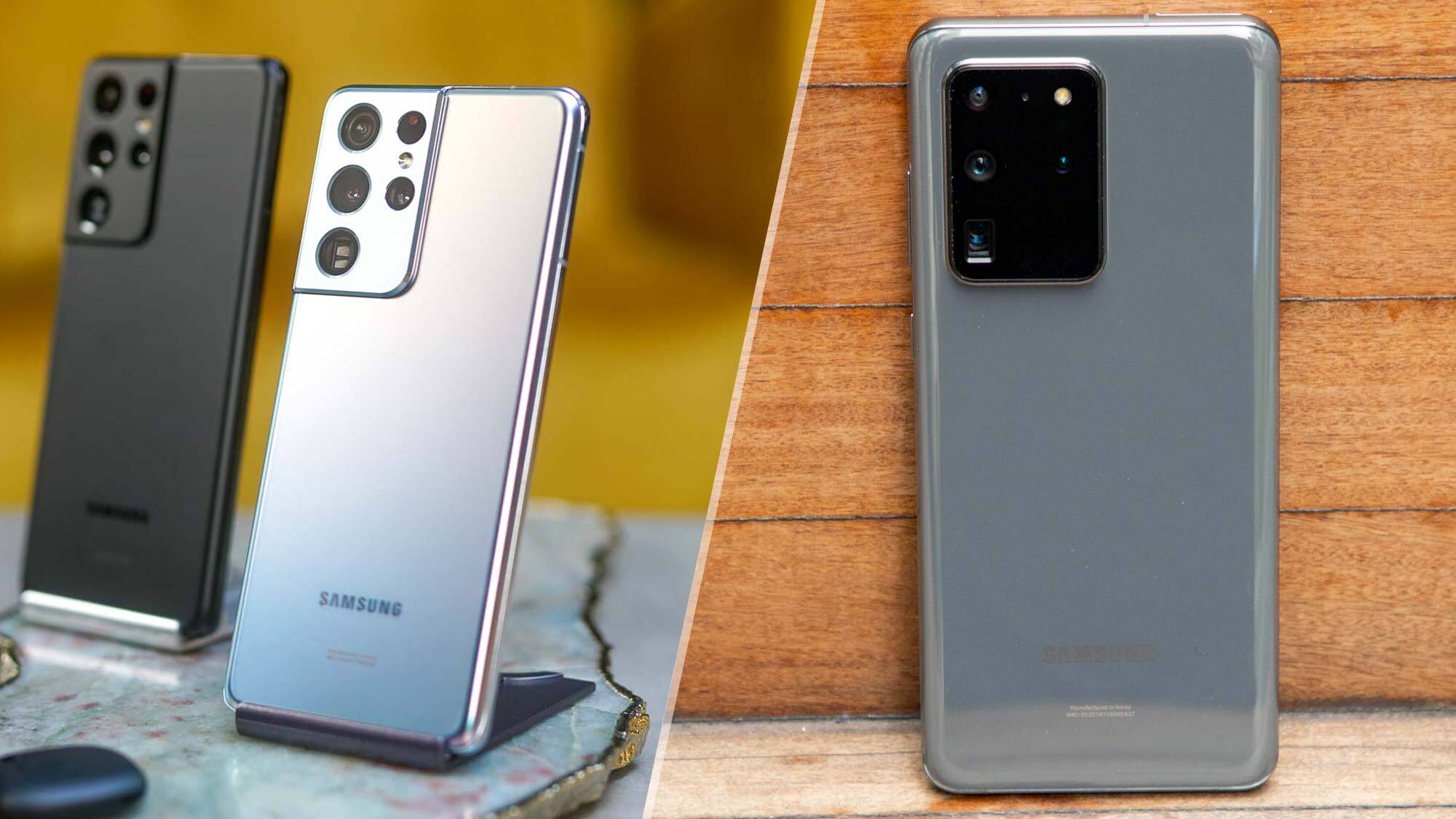 Samsung Galaxy S21 Ultra vs. Galaxy S20 Ultra