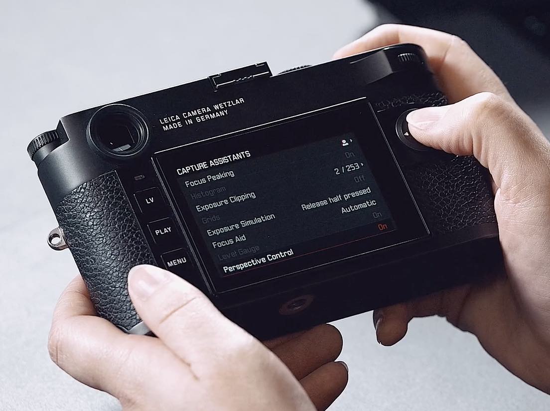 Leica adds incamera perspective correction feature to its M10P, M10R