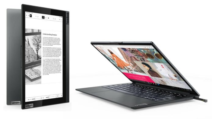 Lenovo ThinkBook Plus Gen 2 i bakes a bigger, better e-ink touchscreen into the lid