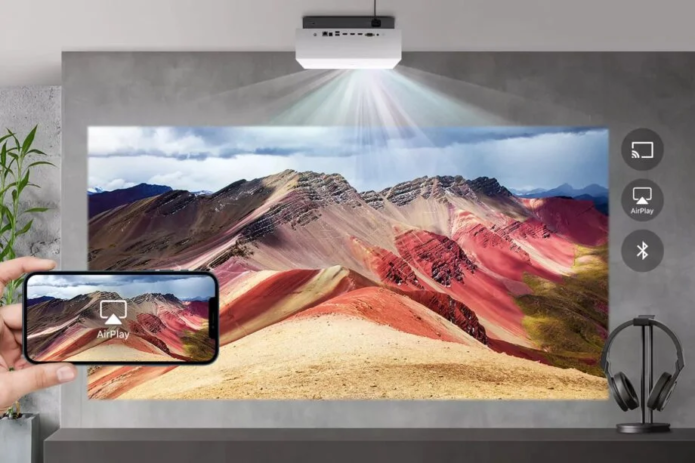 LG’s latest 4K laser projector brings the cinema to you, with light detecting tech