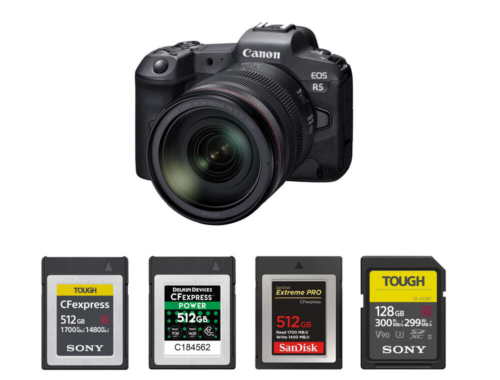 Best Memory Cards for Canon EOS R5