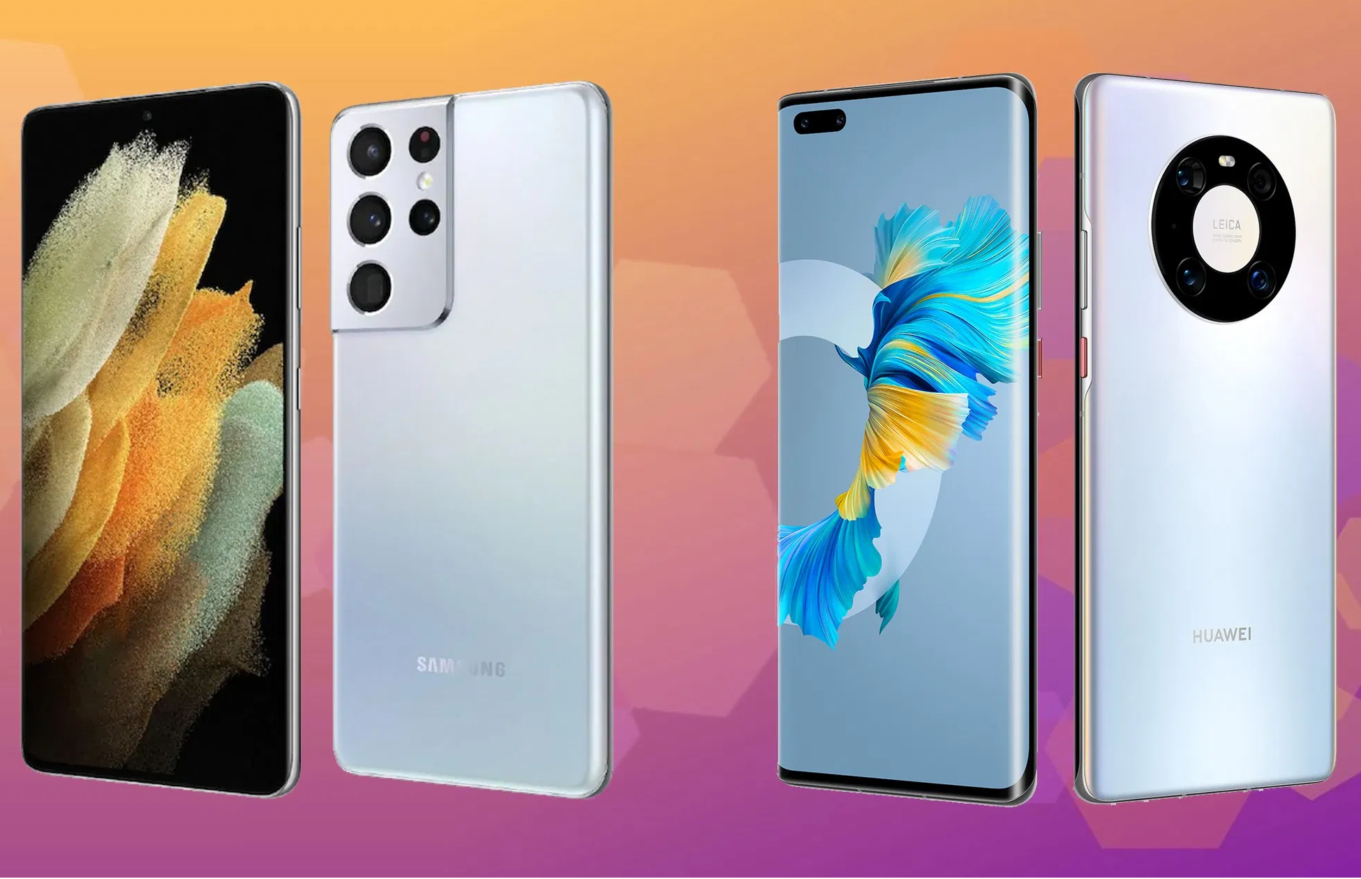 Premium Flagship Comparo: Samsung Galaxy S21 Ultra 5G vs Huawei Mate 40 Pro 5G