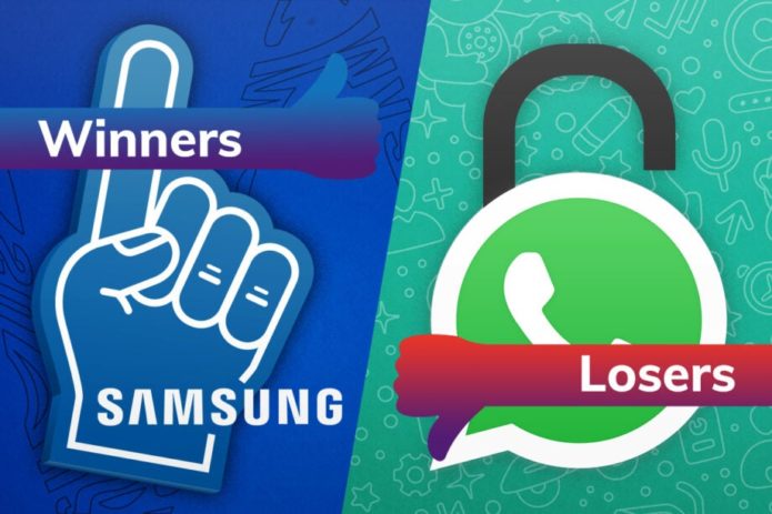 Winners and Losers: Samsung fans get an early surprise while WhatsApp shocks its users
